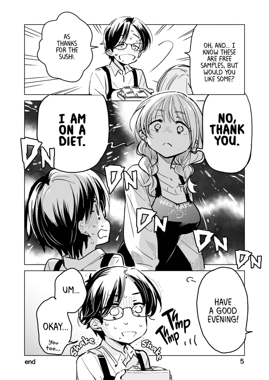 Page 5 Chapter 34 Drug Store Tenin Sacchan no Nichijou