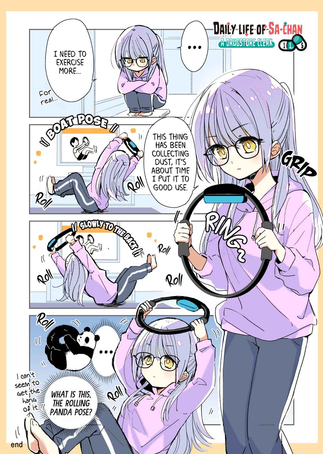 Page 1 Chapter 11.5 Drug Store Tenin Sacchan no Nichijou