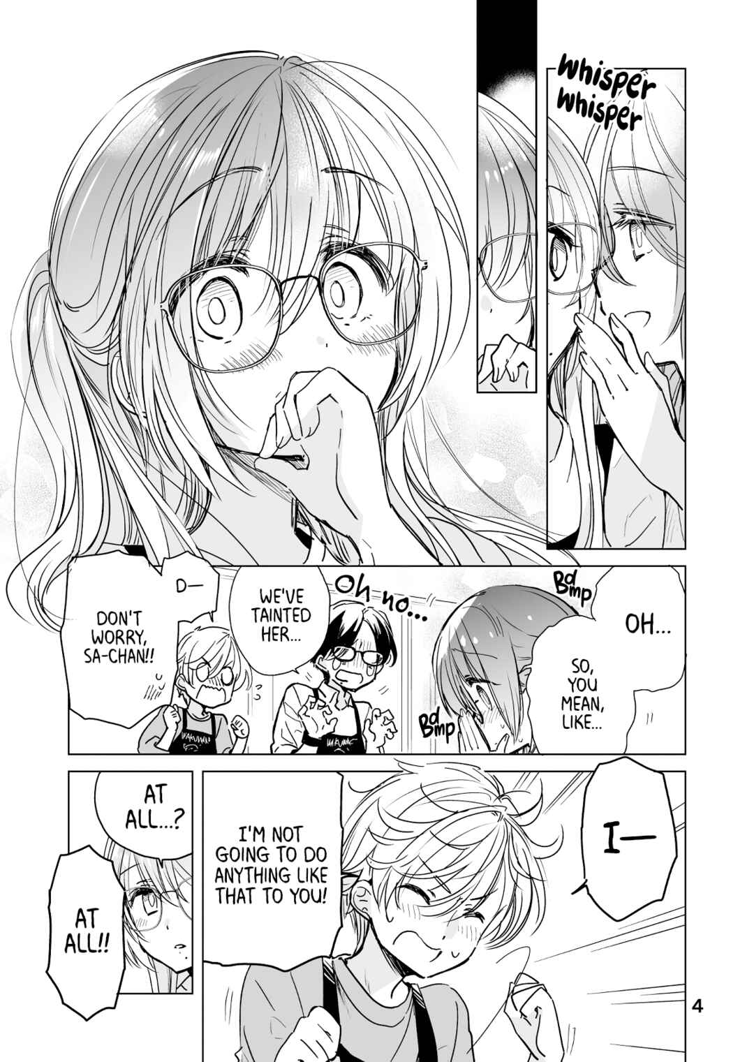 Page 4 Chapter 29 Drug Store Tenin Sacchan no Nichijou
