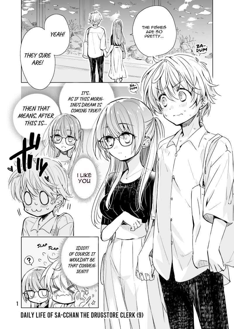 Page 1 Chapter 9 Drug Store Tenin Sacchan no Nichijou