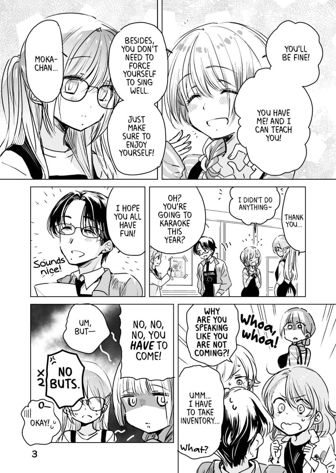 Page 3 Chapter 36 Drug Store Tenin Sacchan no Nichijou