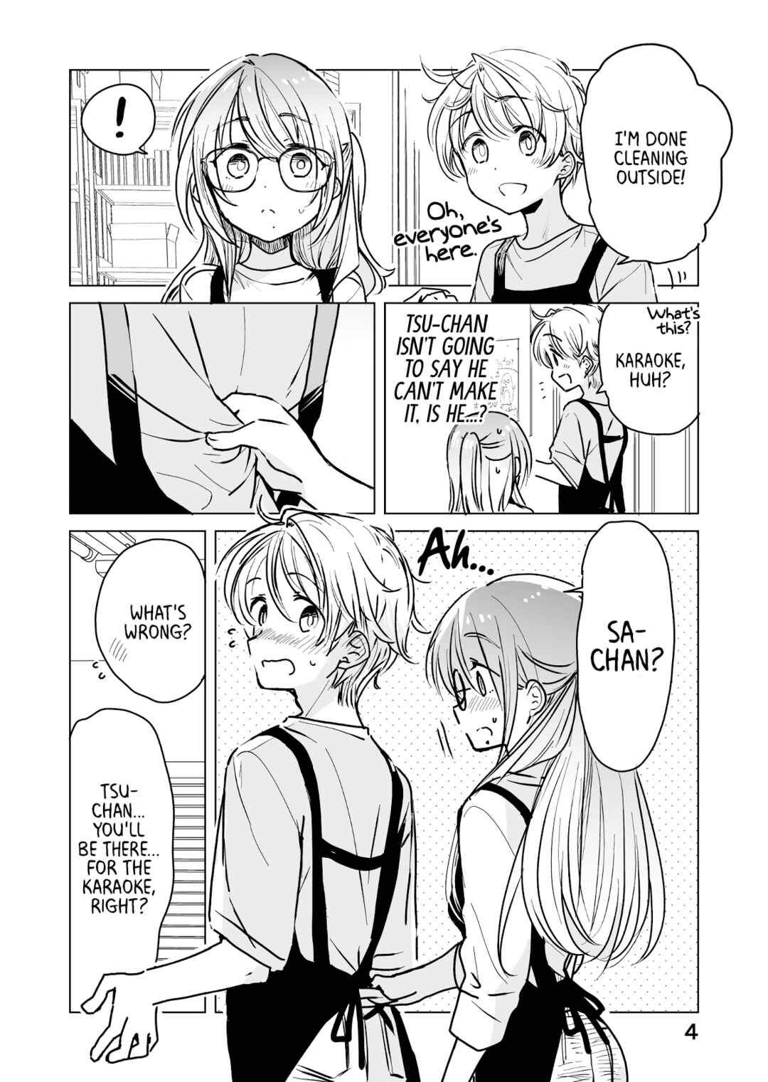 Page 4 Chapter 36 Drug Store Tenin Sacchan no Nichijou