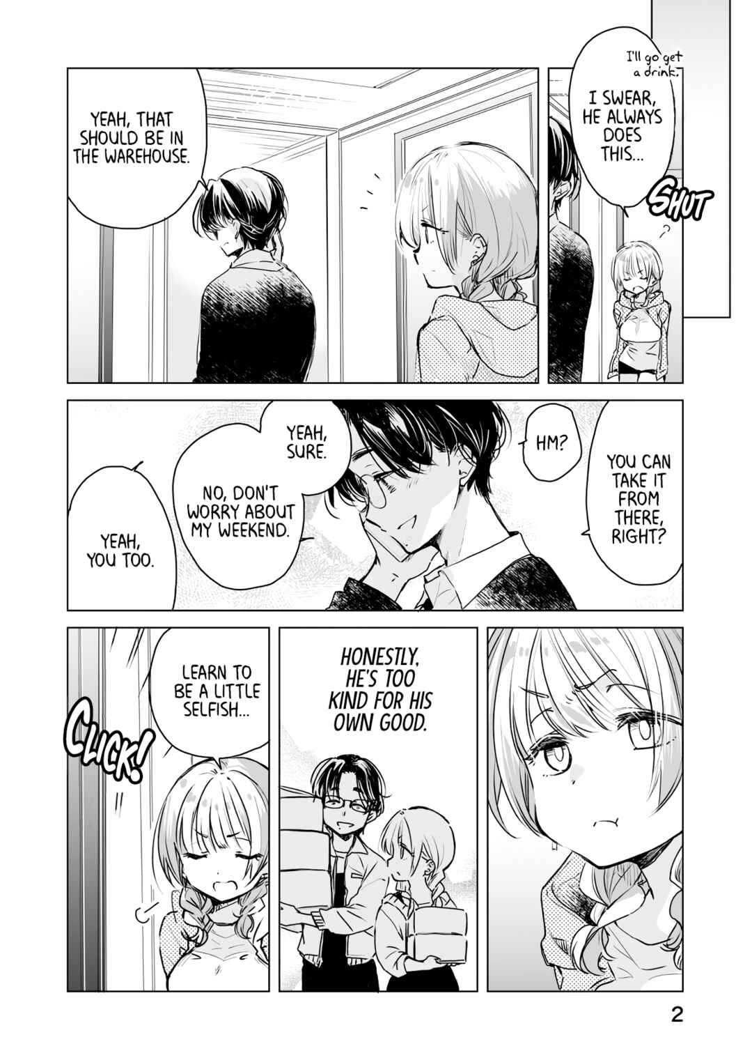 Page 2 Chapter 40 Drug Store Tenin Sacchan no Nichijou