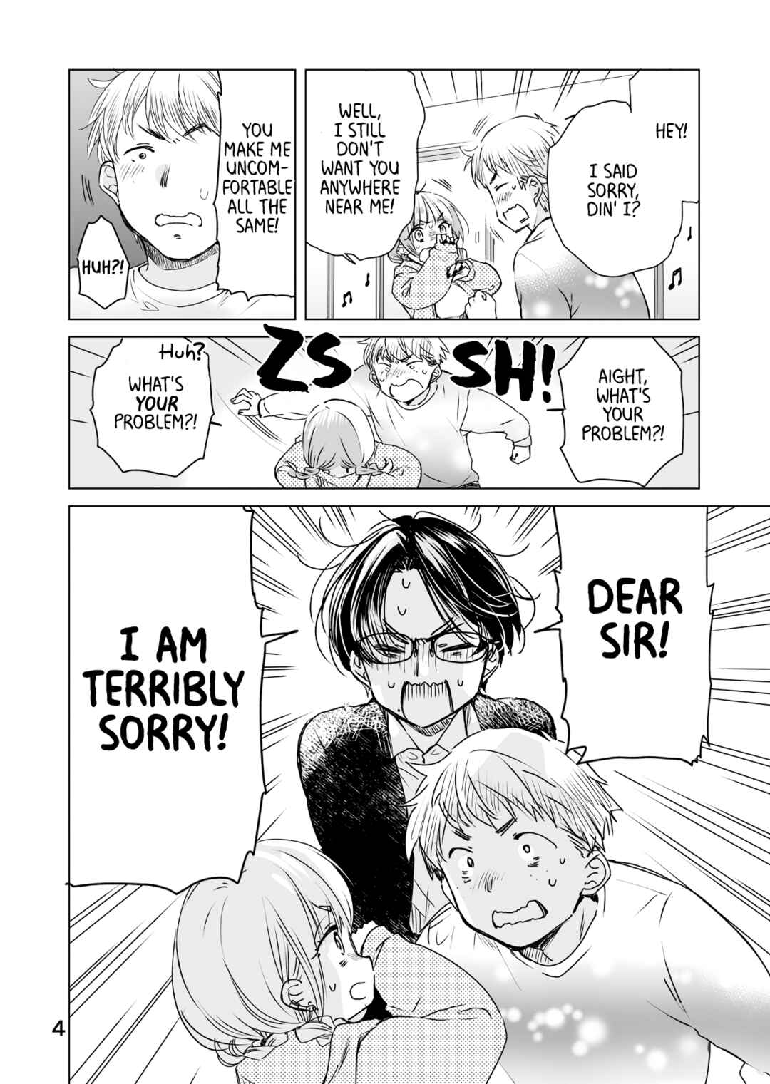 Page 4 Chapter 40 Drug Store Tenin Sacchan no Nichijou