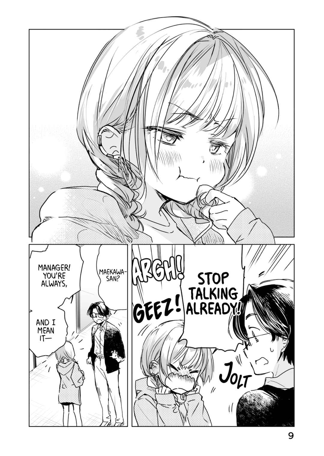 Page 9 Chapter 40 Drug Store Tenin Sacchan no Nichijou