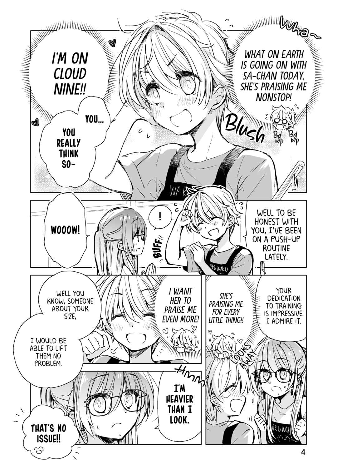Page 4 Chapter 11 Drug Store Tenin Sacchan no Nichijou