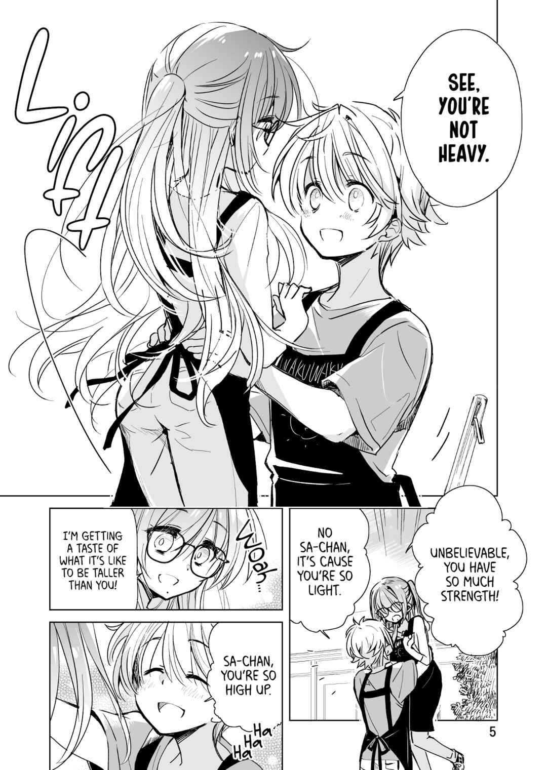Page 5 Chapter 11 Drug Store Tenin Sacchan no Nichijou