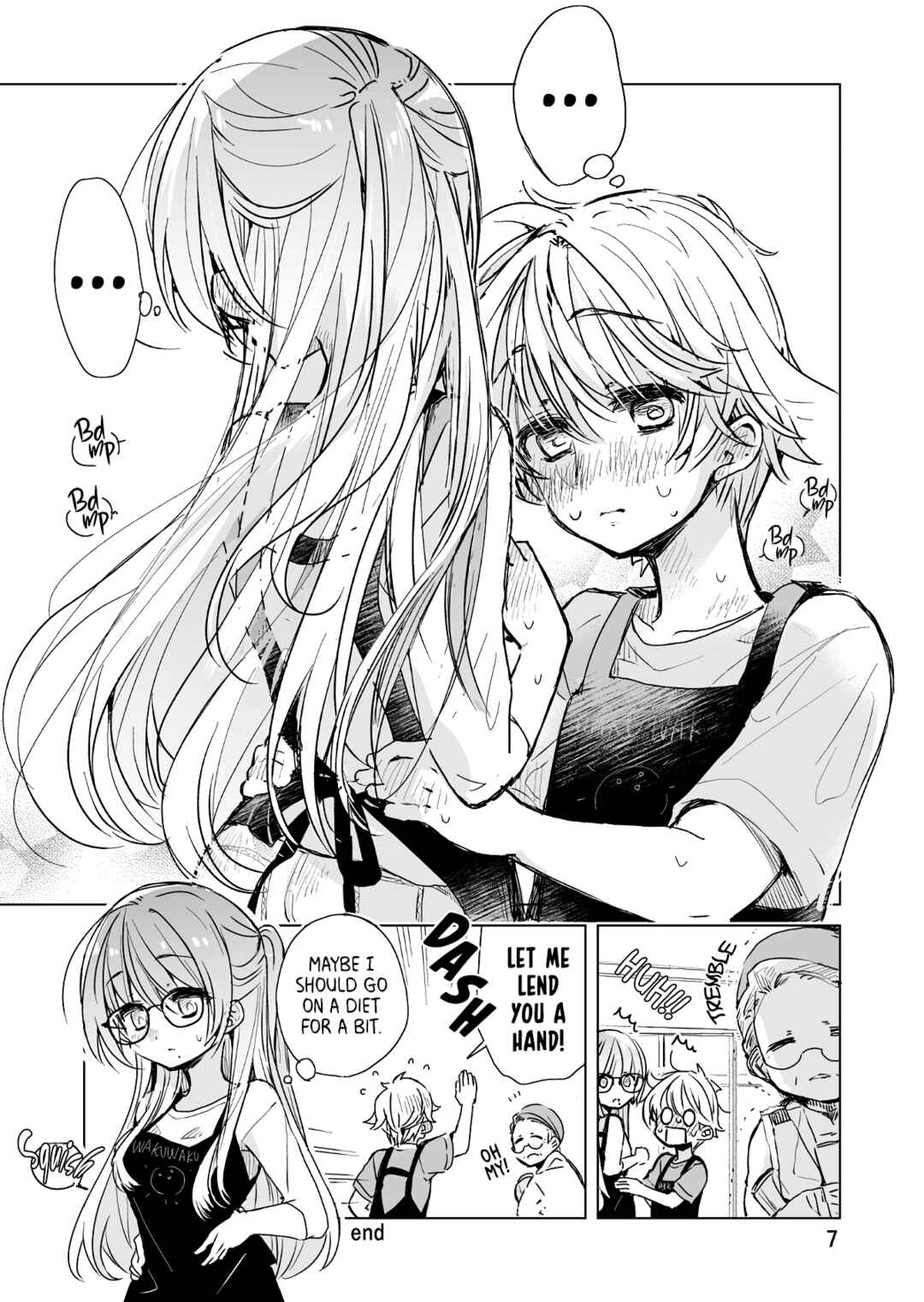 Page 7 Chapter 11 Drug Store Tenin Sacchan no Nichijou