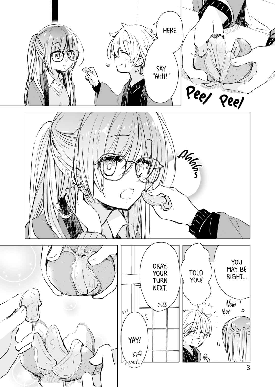 Page 3 Chapter 27.5 Drug Store Tenin Sacchan no Nichijou