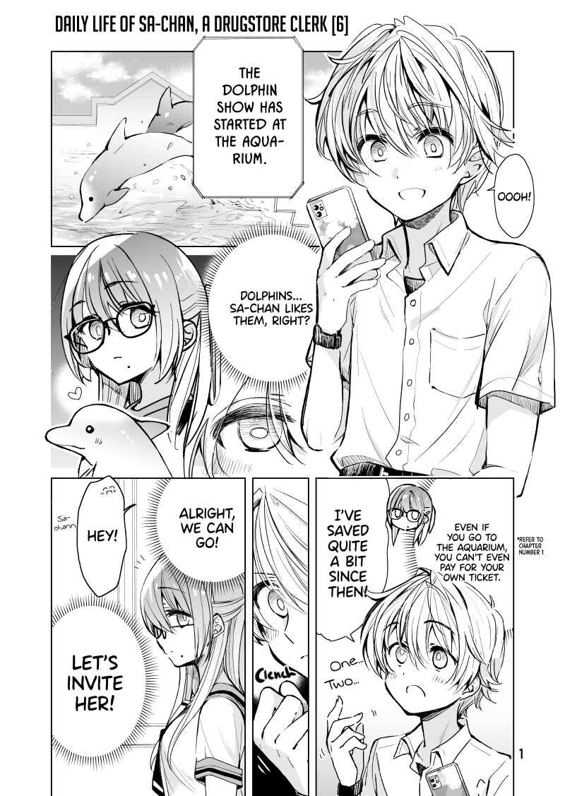 Page 1 Chapter 6 Drug Store Tenin Sacchan no Nichijou