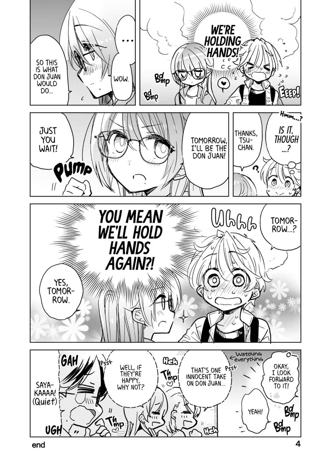 Page 4 Chapter 30 Drug Store Tenin Sacchan no Nichijou
