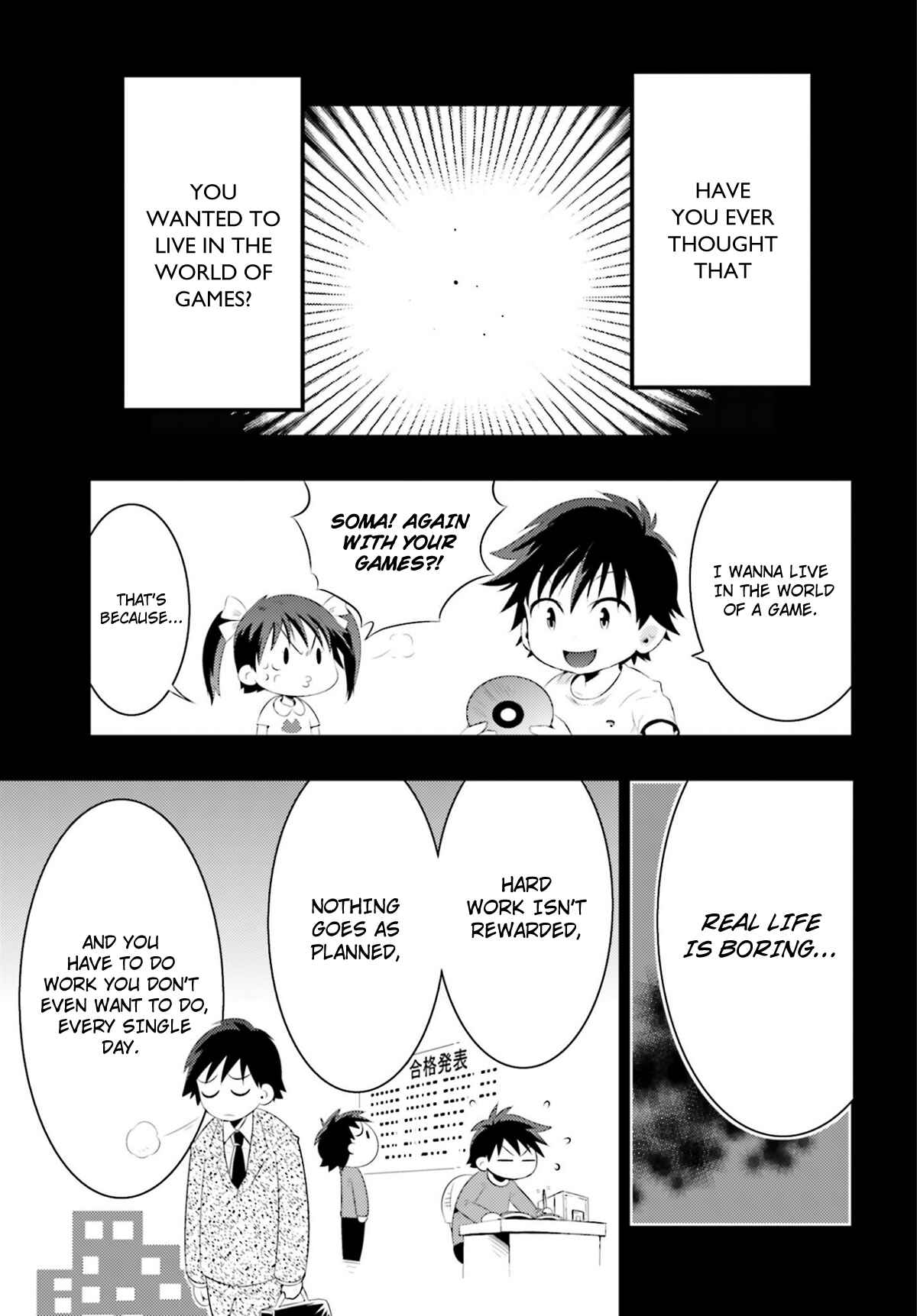 Page 1 Chapter 2 Only I Know That This World Is a Game