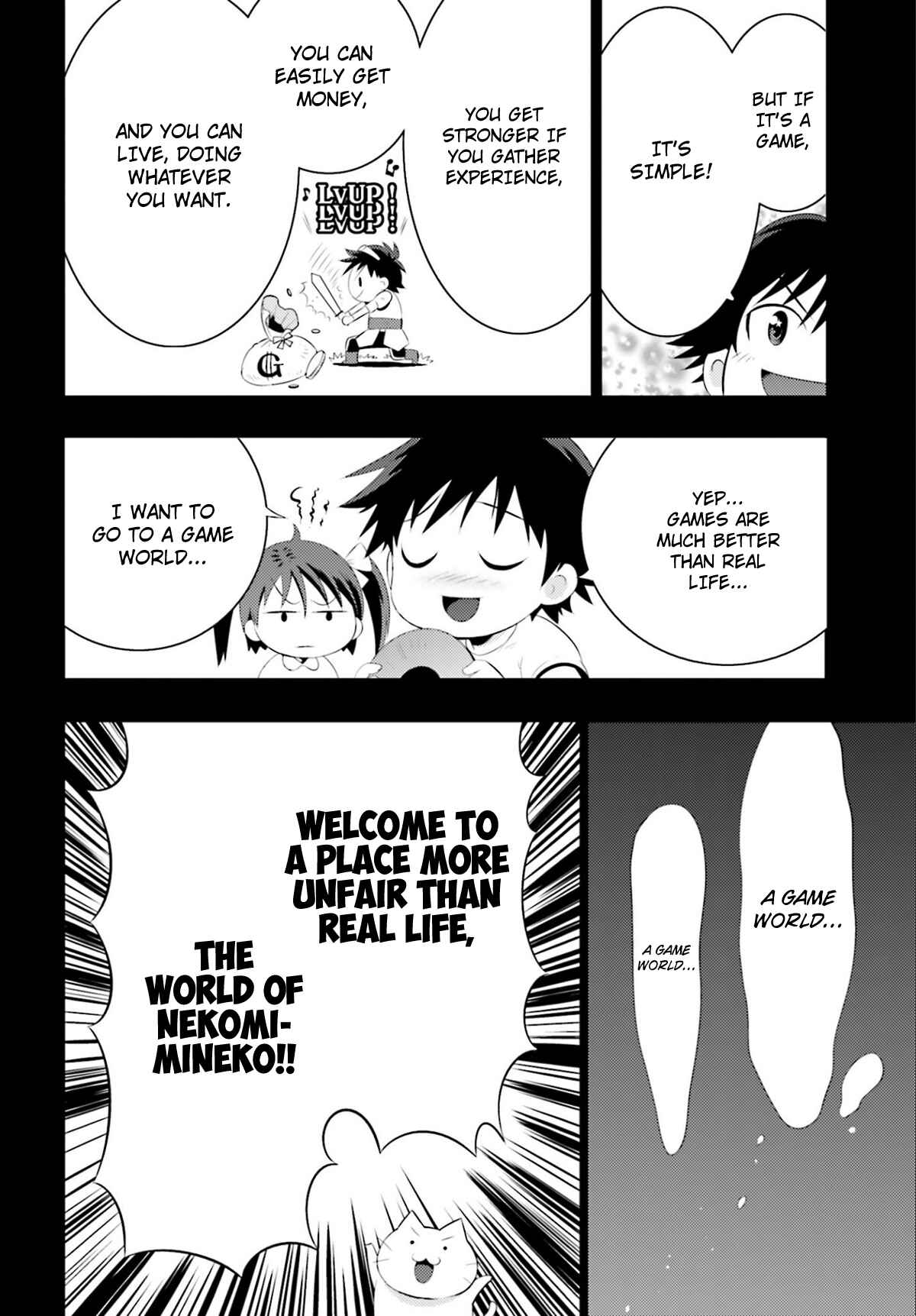 Page 2 Chapter 2 Only I Know That This World Is a Game