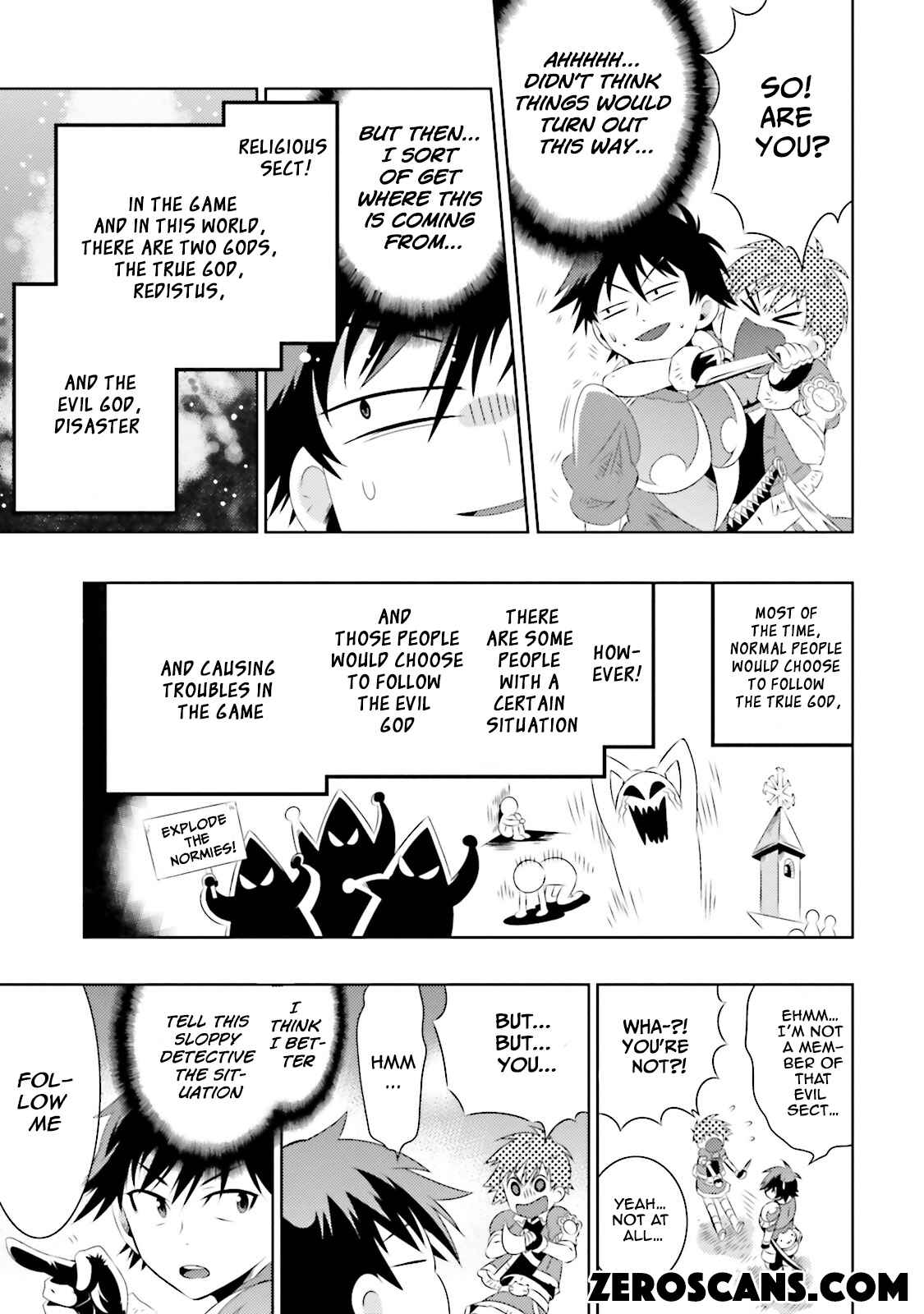 Page 13 Chapter 7 Only I Know That This World Is a Game