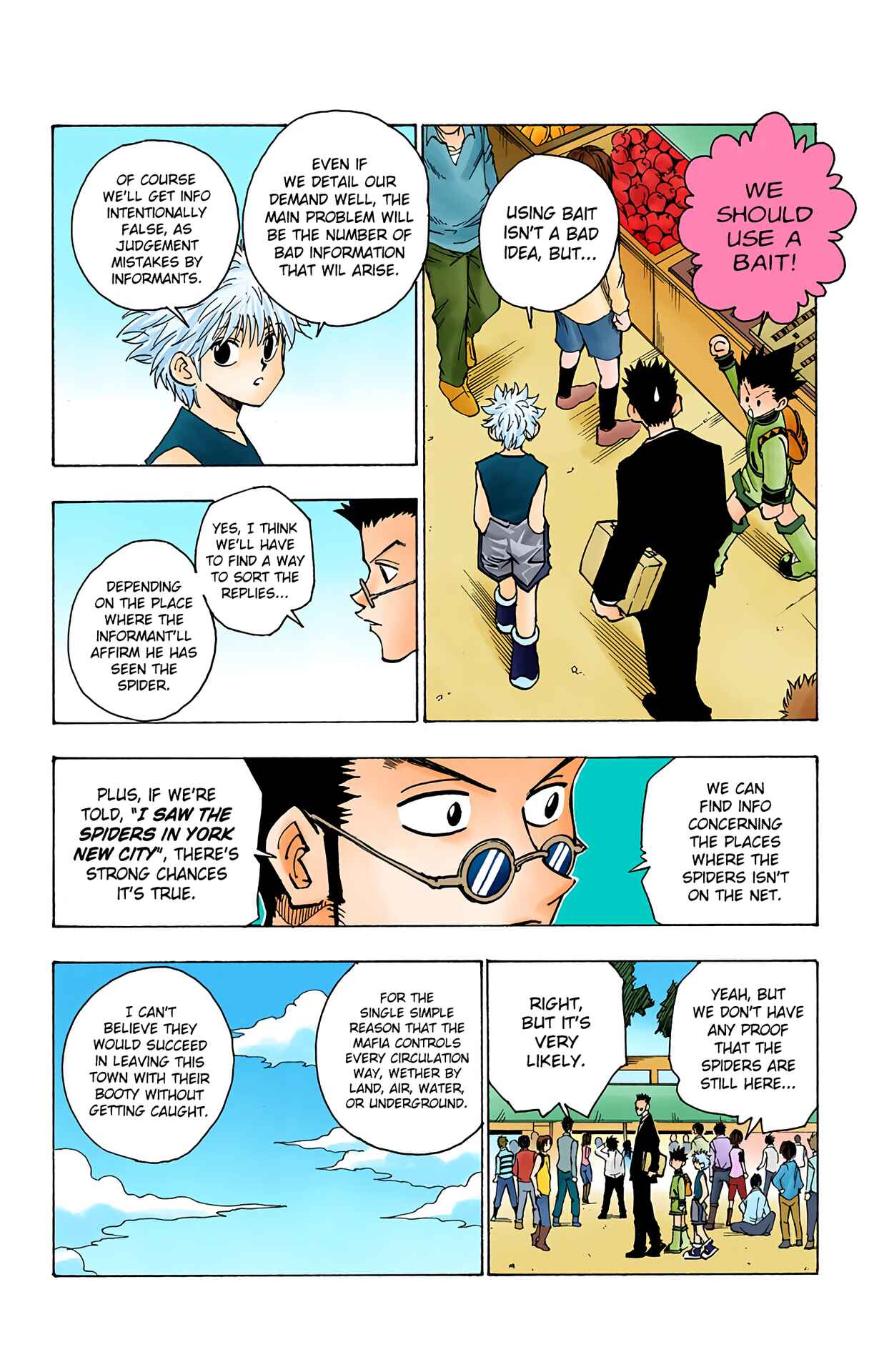 Page 10 Chapter 85 HUNTER x HUNTER (Official Colored)