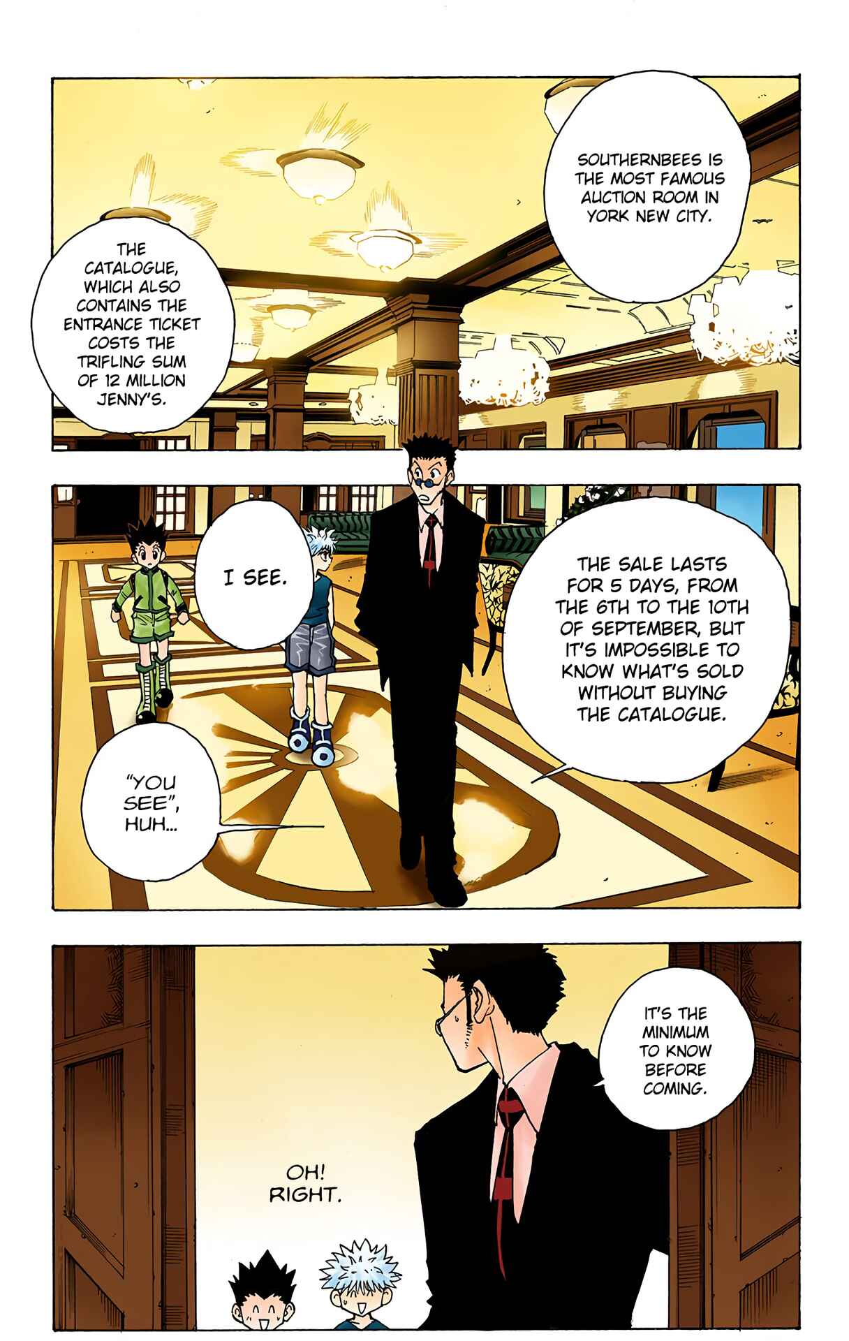 Page 3 Chapter 85 HUNTER x HUNTER (Official Colored)