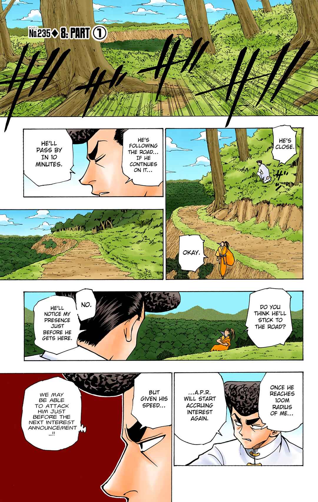 Page 1 Chapter 235 HUNTER x HUNTER (Official Colored)