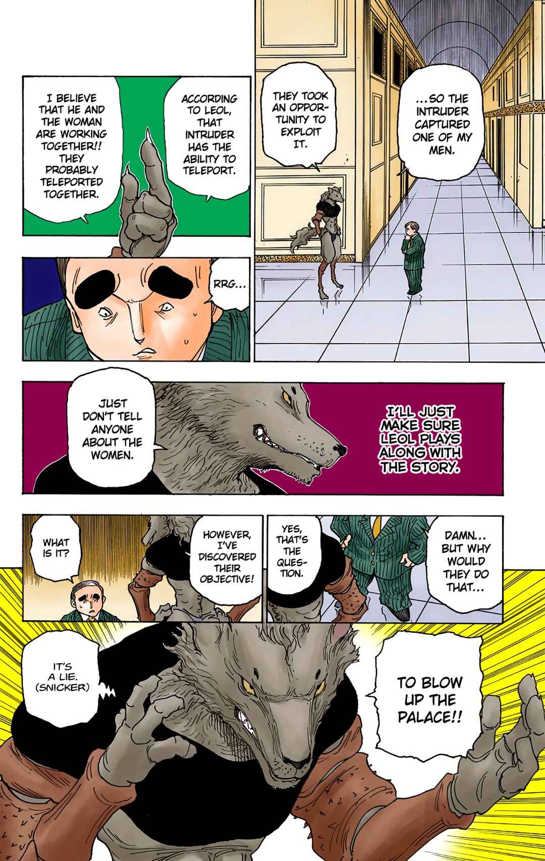 Page 12 Chapter 262 HUNTER x HUNTER (Official Colored)