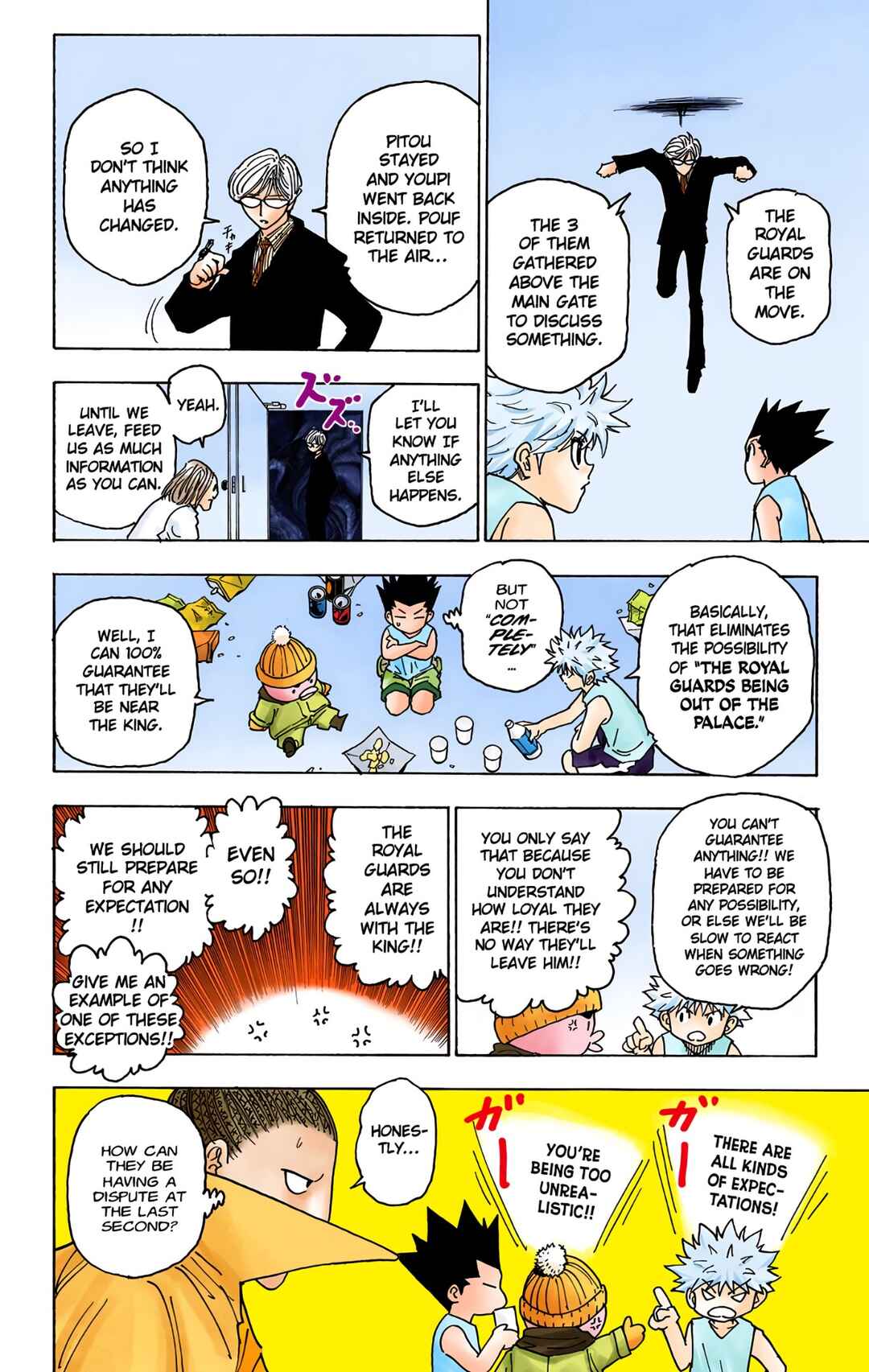 Page 4 Chapter 262 HUNTER x HUNTER (Official Colored)