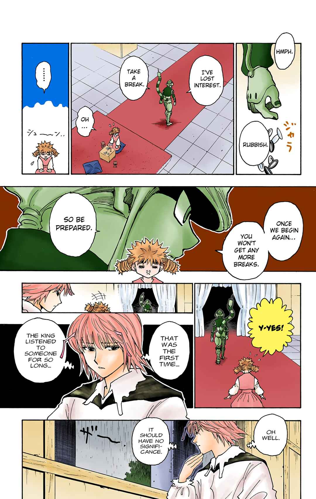 Page 7 Chapter 247 HUNTER x HUNTER (Official Colored)