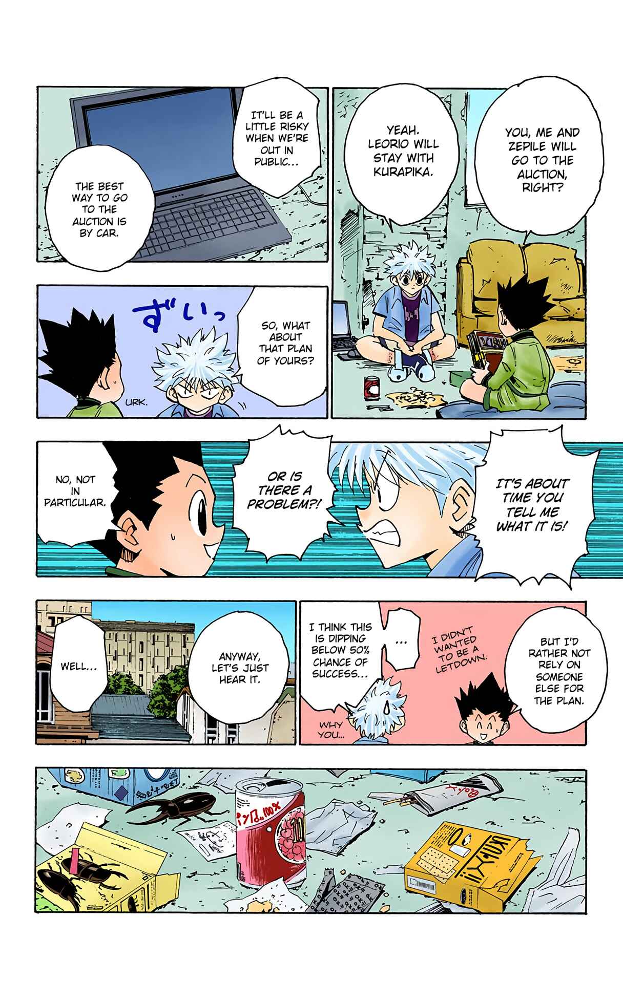 Page 6 Chapter 120 HUNTER x HUNTER (Official Colored)