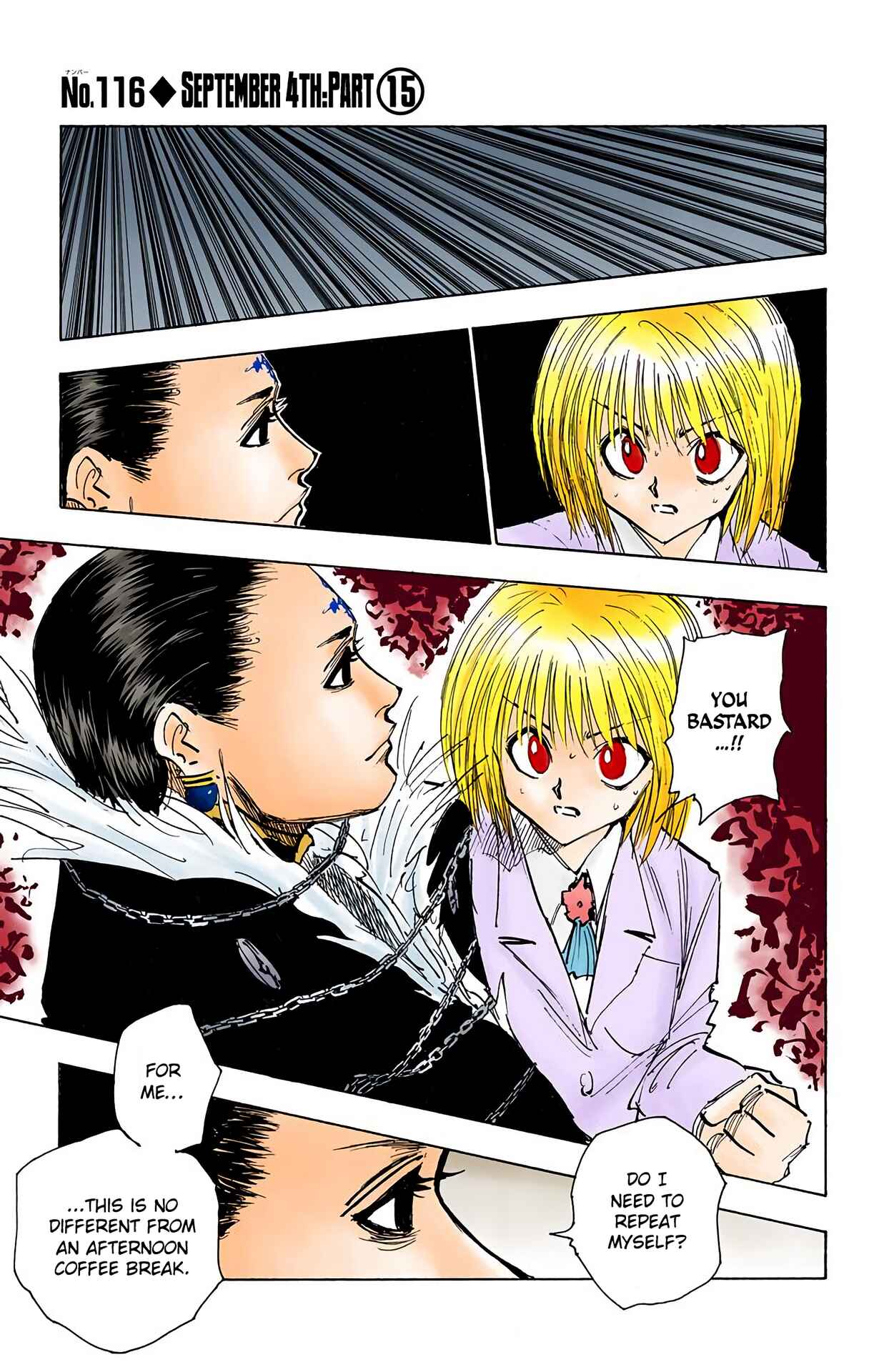 Page 3 Chapter 116 HUNTER x HUNTER (Official Colored)