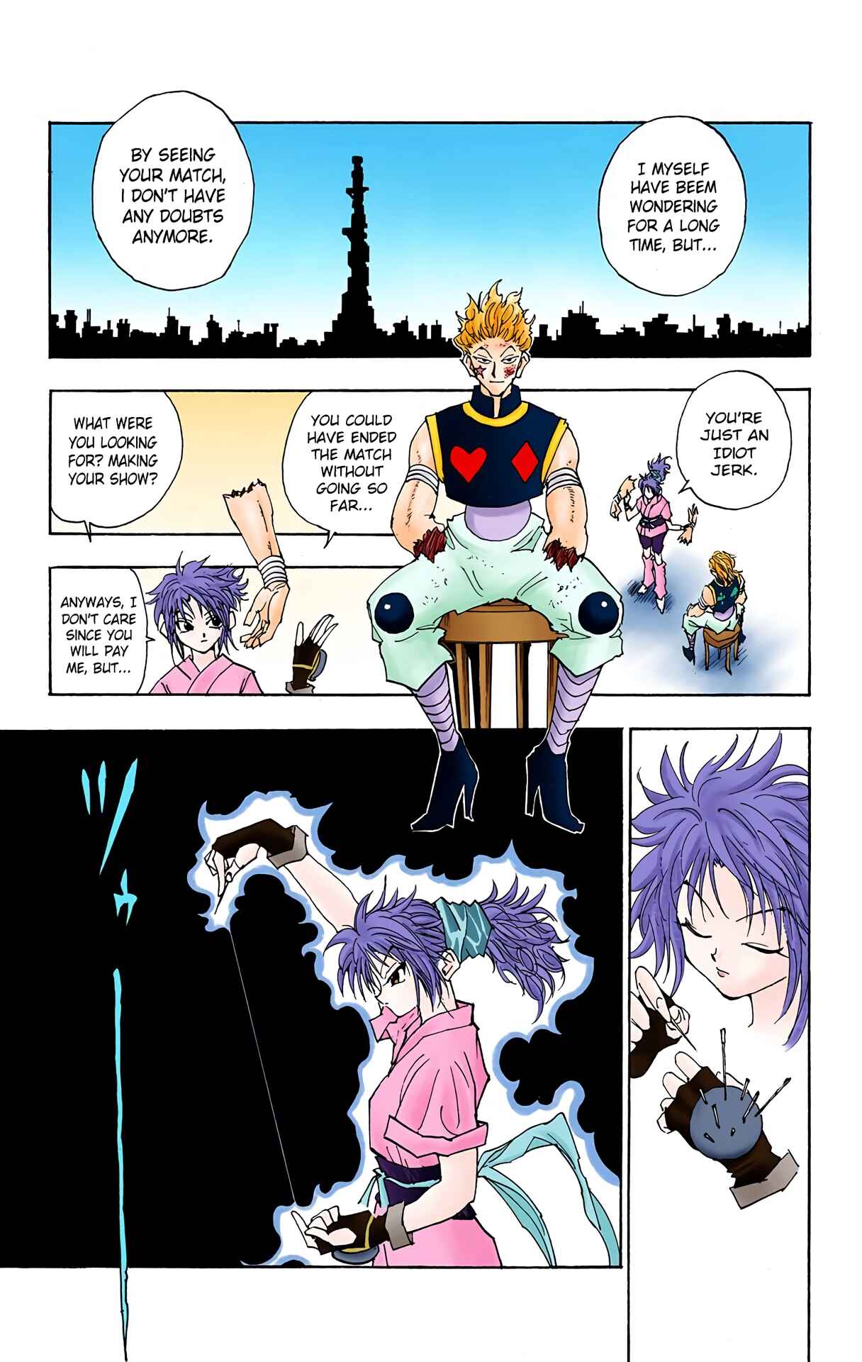 Page 8 Chapter 55 HUNTER x HUNTER (Official Colored)
