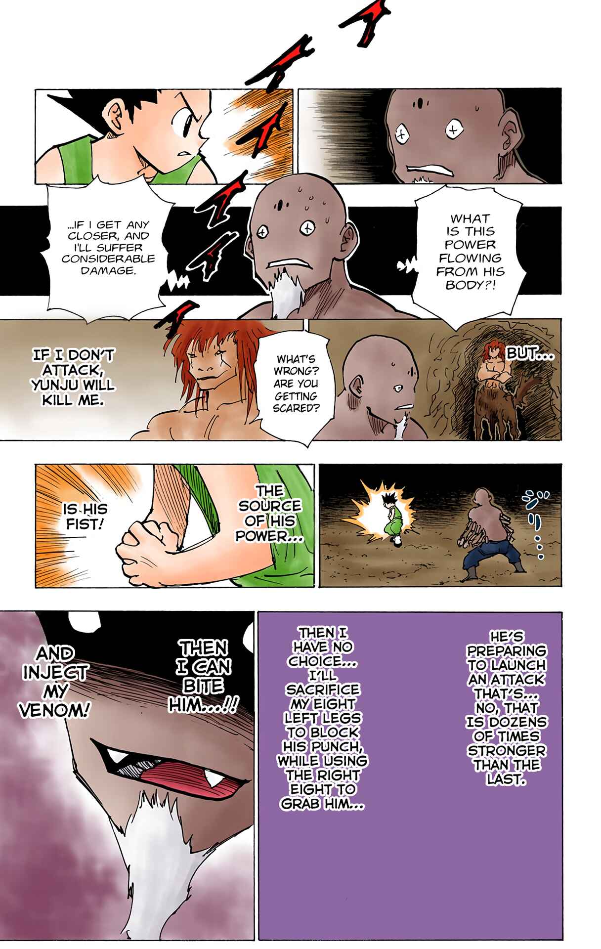 Page 9 Chapter 193 HUNTER x HUNTER (Official Colored)