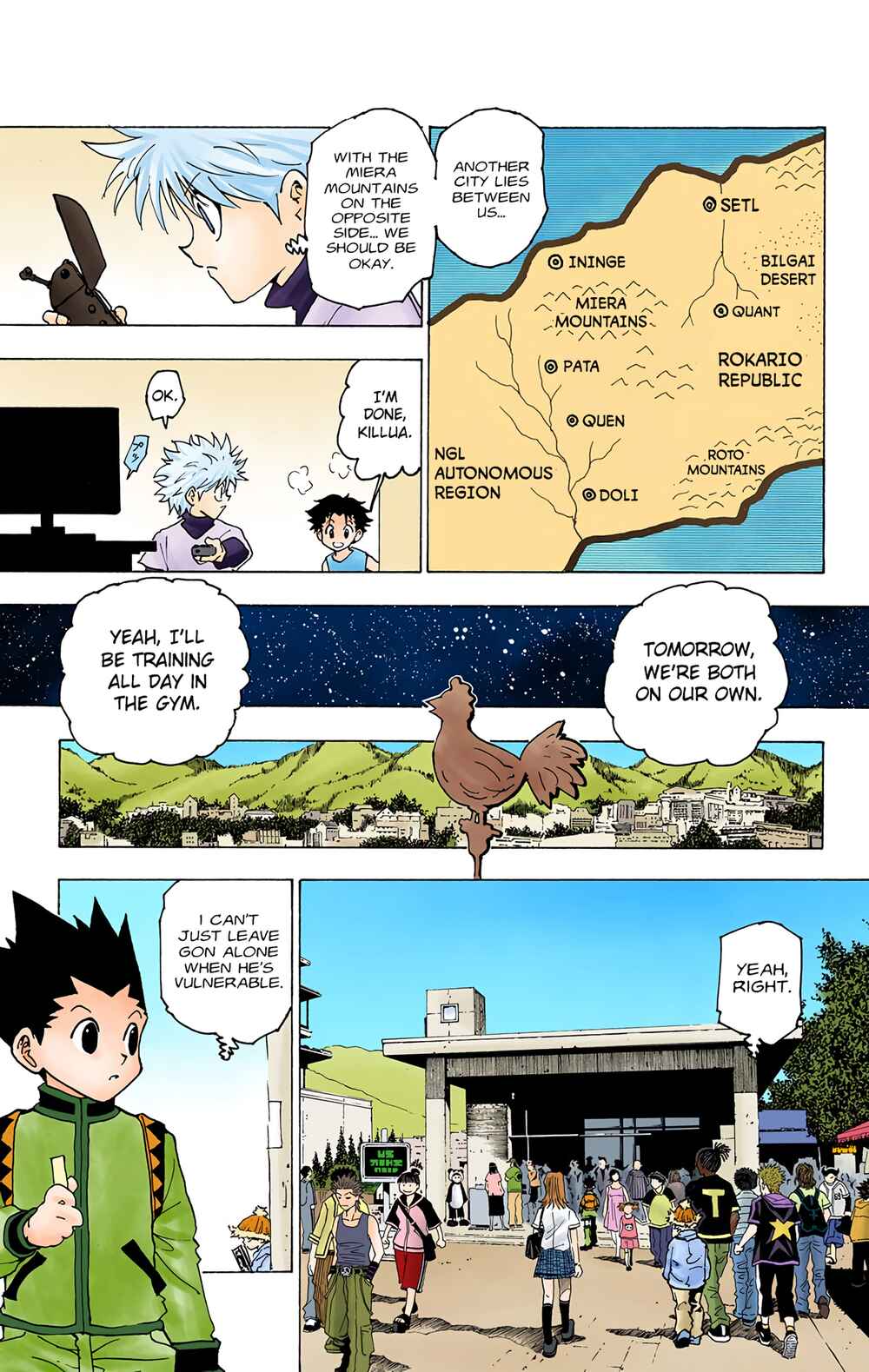 Page 7 Chapter 218 HUNTER x HUNTER (Official Colored)