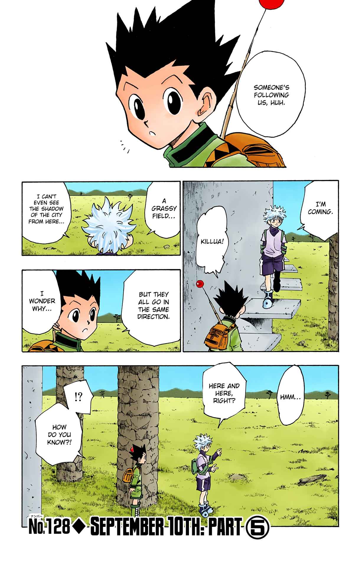 Page 3 Chapter 128 HUNTER x HUNTER (Official Colored)