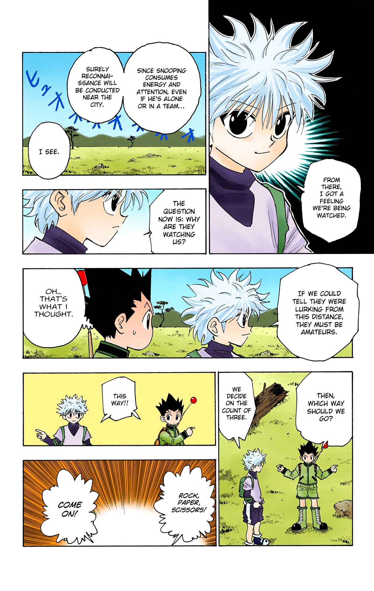 Page 4 Chapter 128 HUNTER x HUNTER (Official Colored)