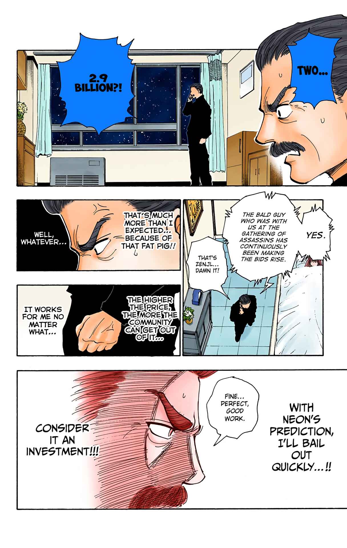 Page 8 Chapter 101 HUNTER x HUNTER (Official Colored)