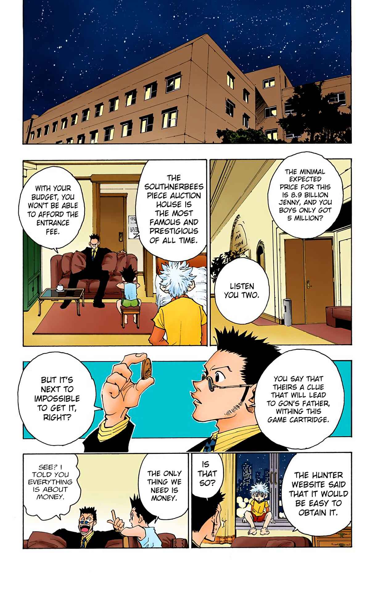 Page 9 Chapter 72 HUNTER x HUNTER (Official Colored)