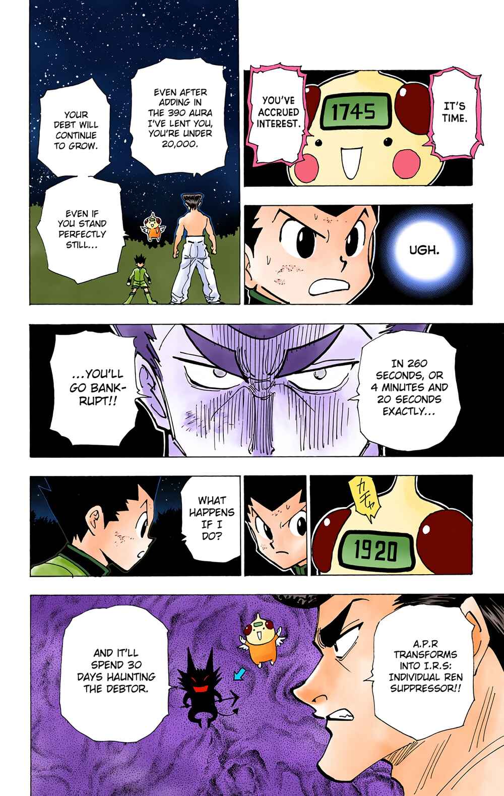Page 8 Chapter 211 HUNTER x HUNTER (Official Colored)