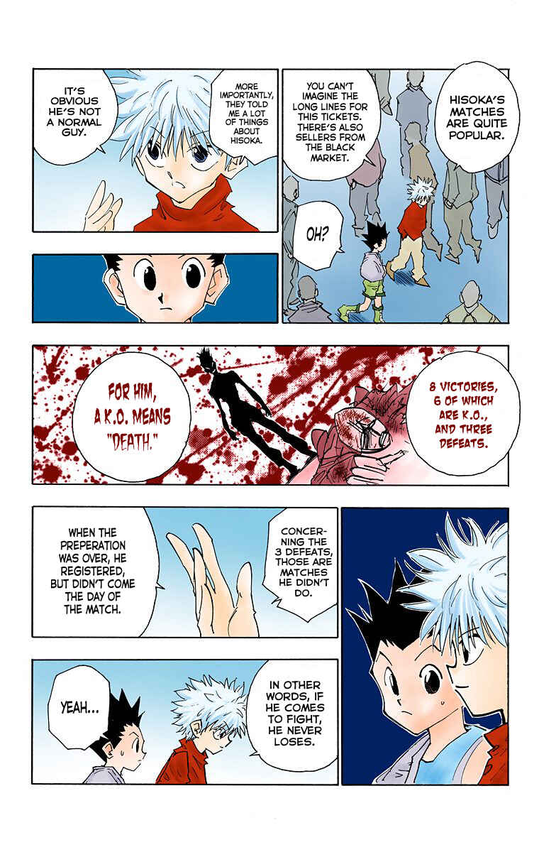 Page 4 Chapter 52 HUNTER x HUNTER (Official Colored)