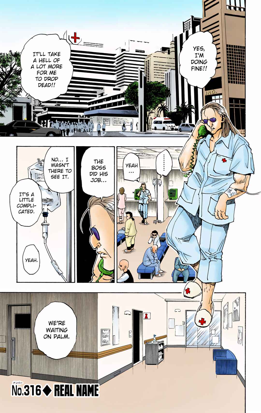 Page 1 Chapter 316 HUNTER x HUNTER (Official Colored)