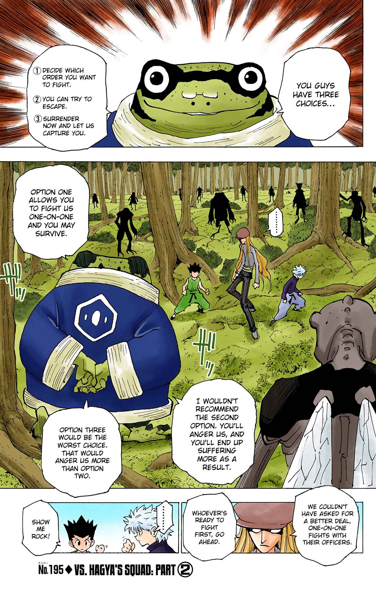 Page 1 Chapter 195 HUNTER x HUNTER (Official Colored)