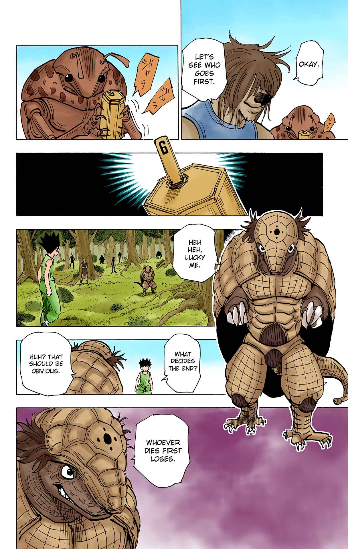 Page 3 Chapter 195 HUNTER x HUNTER (Official Colored)