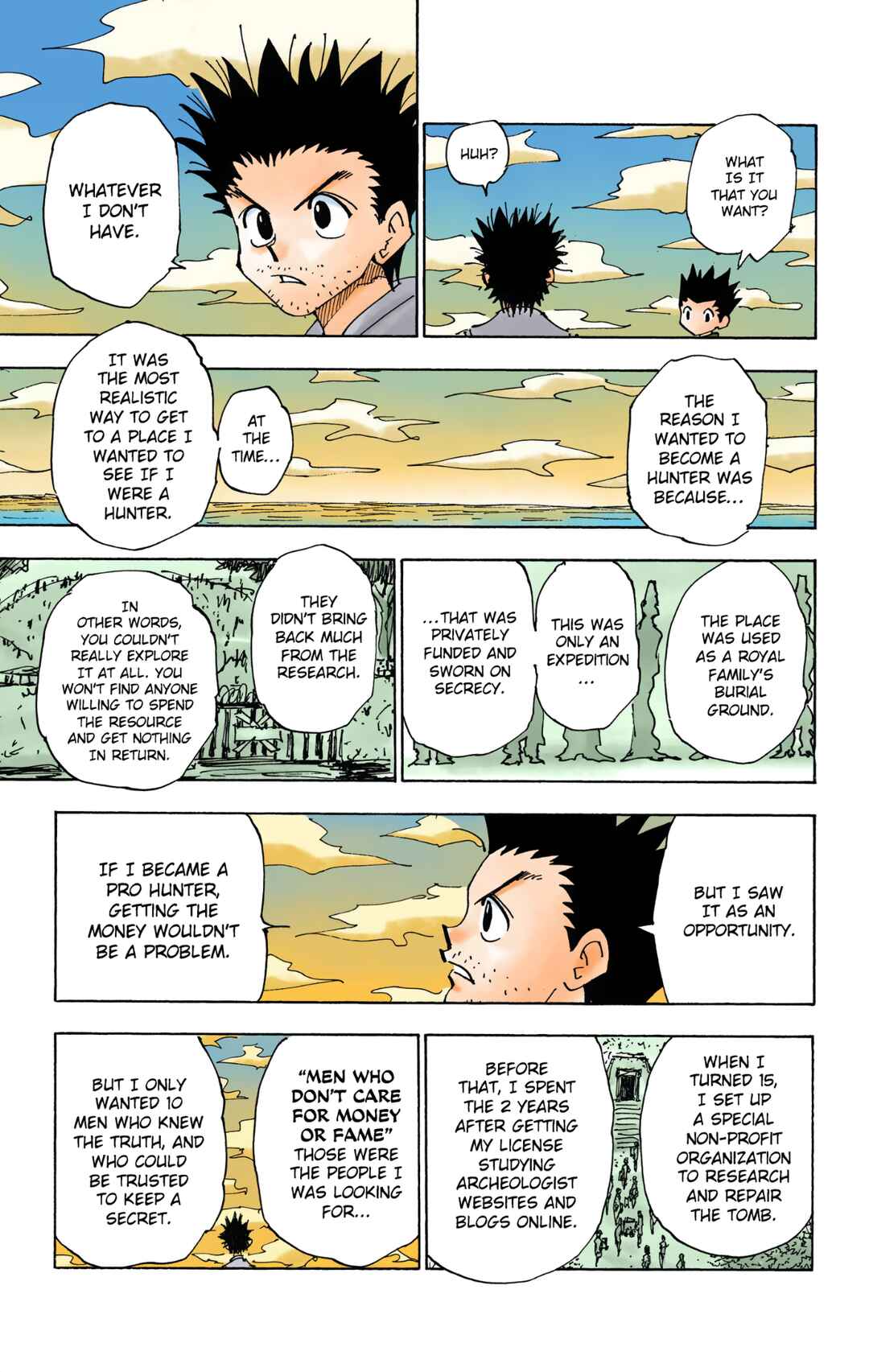 Page 12 Chapter 338 HUNTER x HUNTER (Official Colored)
