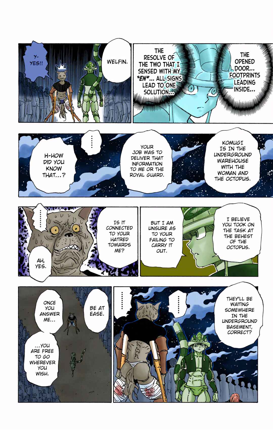 Page 11 Chapter 313 HUNTER x HUNTER (Official Colored)