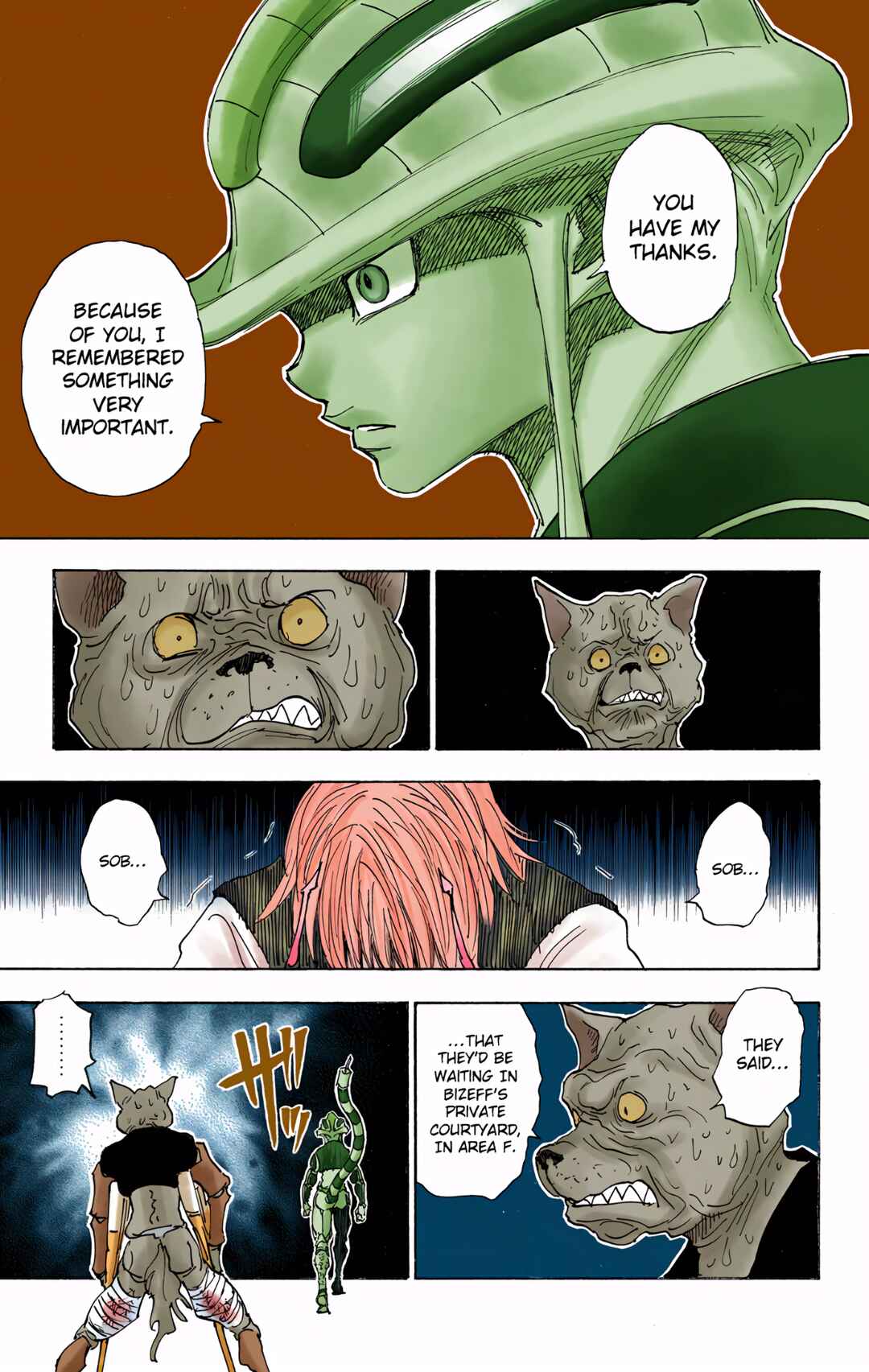 Page 12 Chapter 313 HUNTER x HUNTER (Official Colored)