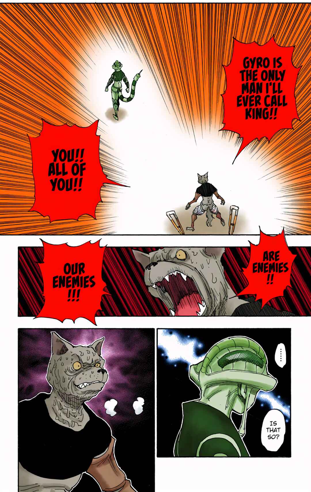 Page 13 Chapter 313 HUNTER x HUNTER (Official Colored)