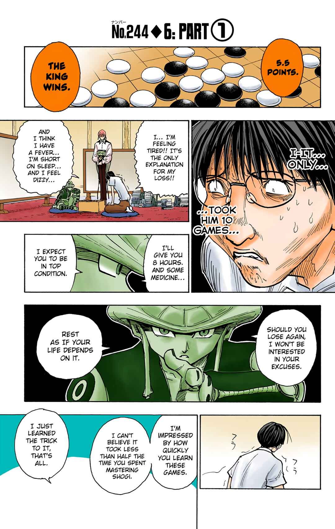 Page 1 Chapter 244 HUNTER x HUNTER (Official Colored)