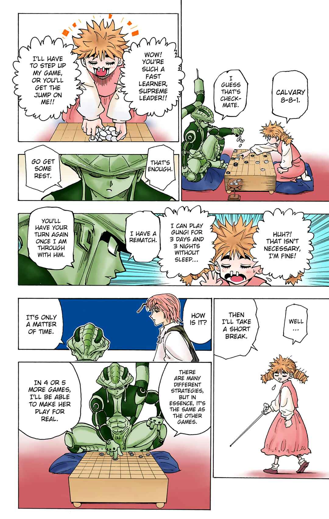 Page 10 Chapter 244 HUNTER x HUNTER (Official Colored)