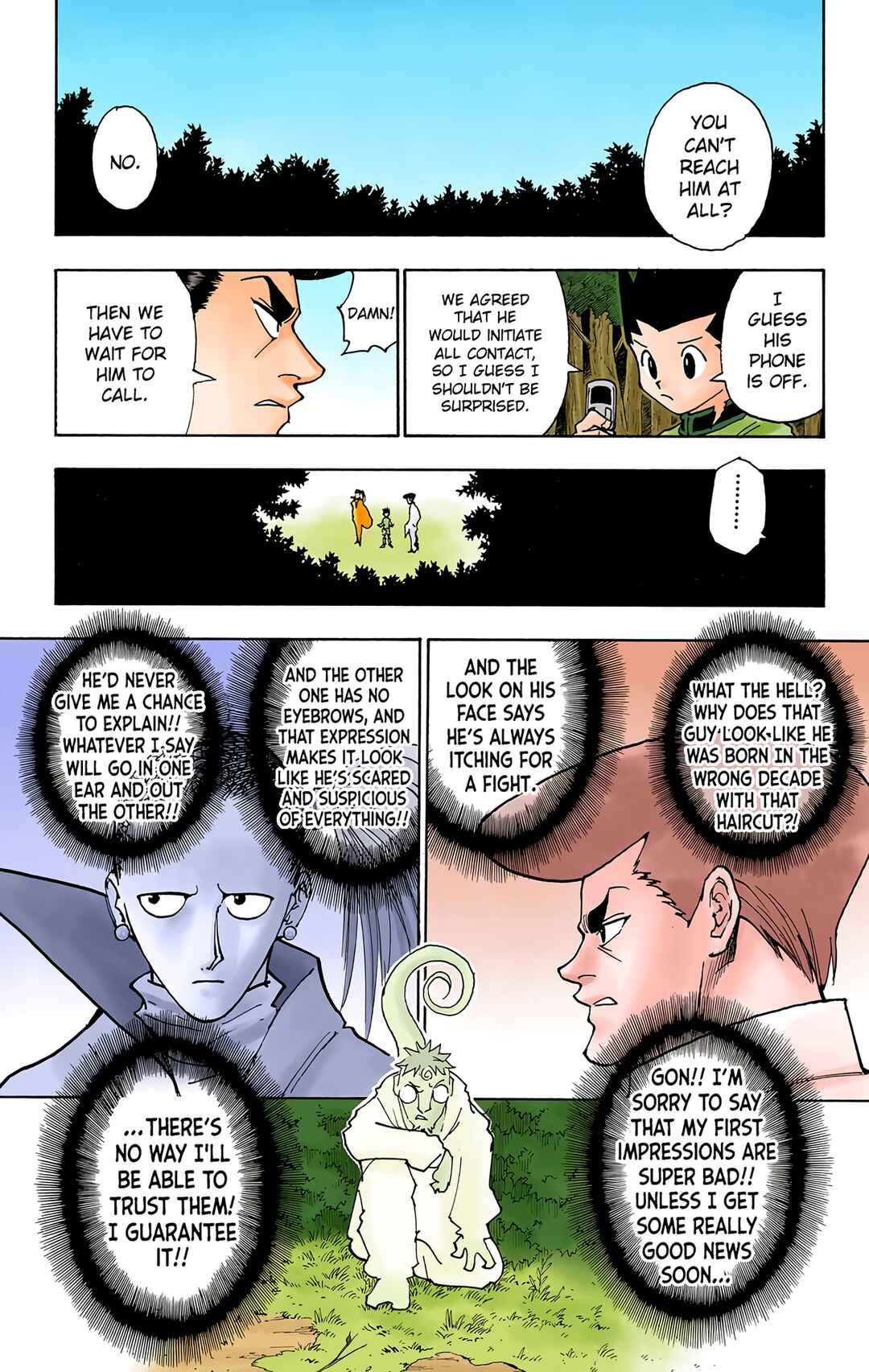 Page 7 Chapter 244 HUNTER x HUNTER (Official Colored)
