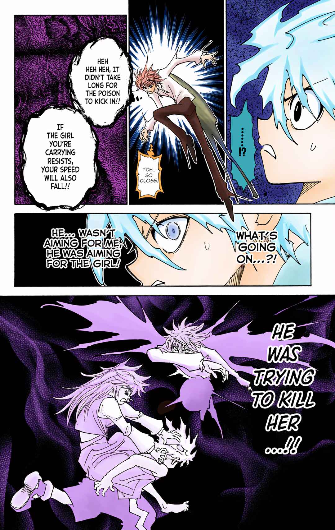 Page 8 Chapter 303 HUNTER x HUNTER (Official Colored)