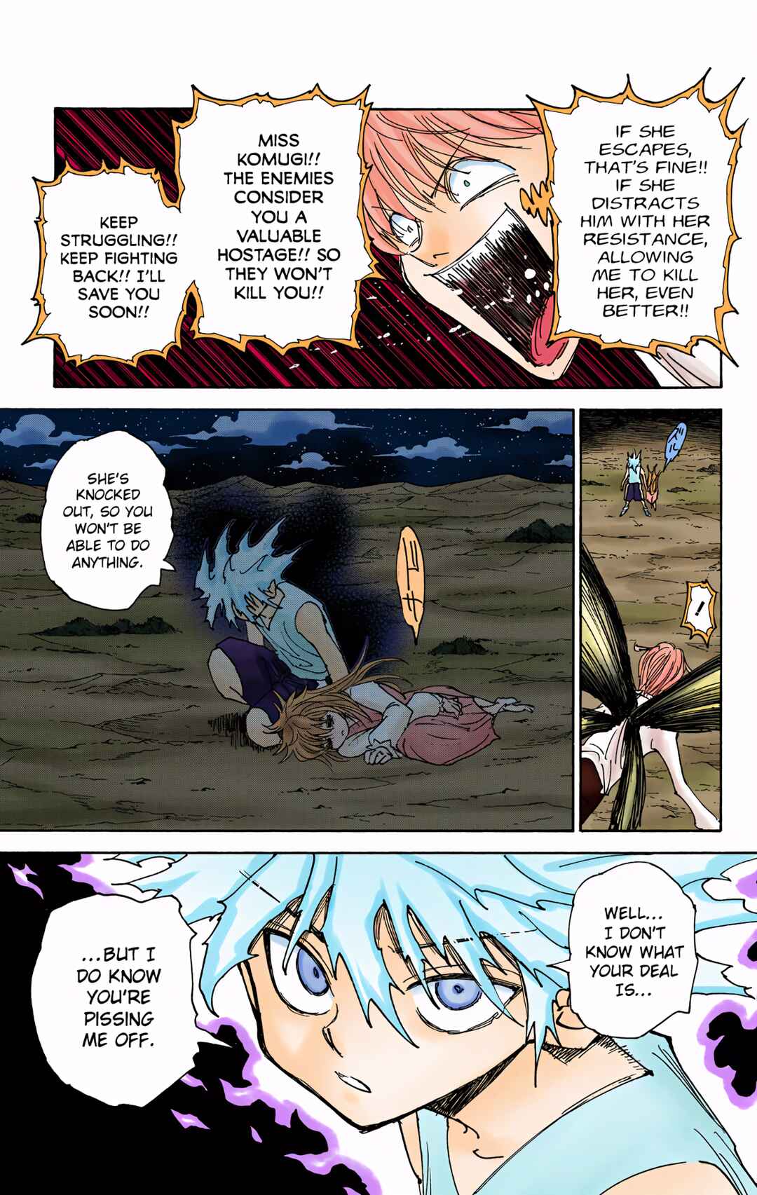 Page 9 Chapter 303 HUNTER x HUNTER (Official Colored)