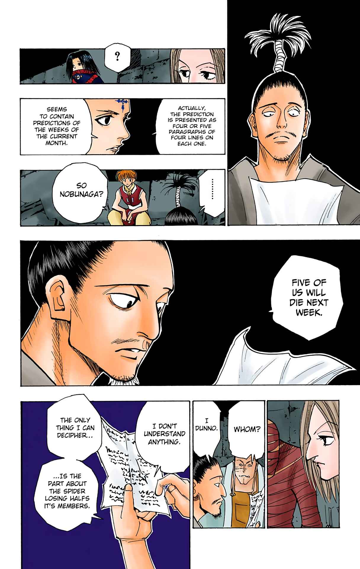 Page 8 Chapter 104 HUNTER x HUNTER (Official Colored)