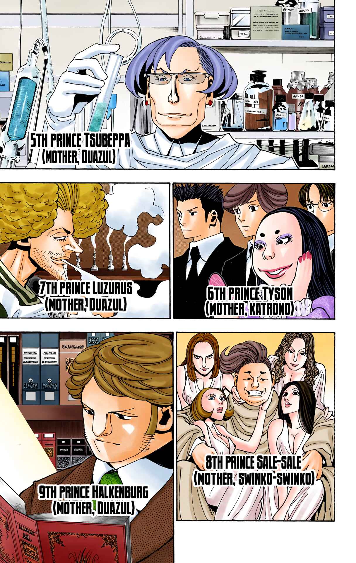 Page 4 Chapter 349 HUNTER x HUNTER (Official Colored)