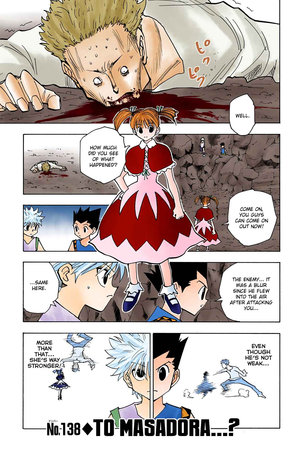 Page 1 Chapter 138 HUNTER x HUNTER (Official Colored)